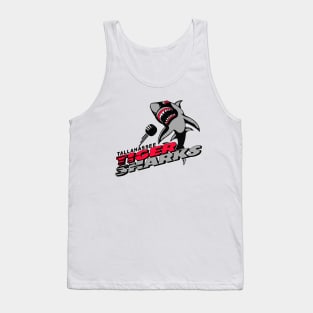 Defunct Tallahassee Tiger Sharks ECHL Hockey 1994 Tank Top